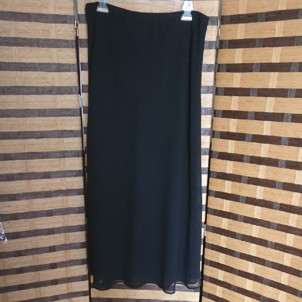 MSK Chiffon Evening Skirt - Picture 3 of 5
